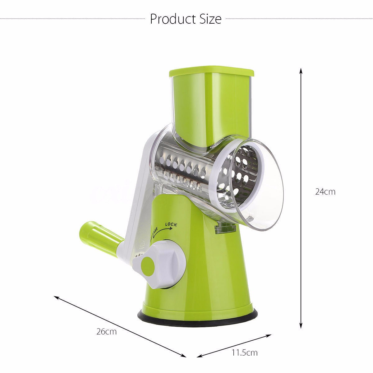 Round Mandoline Vegetable Cutter