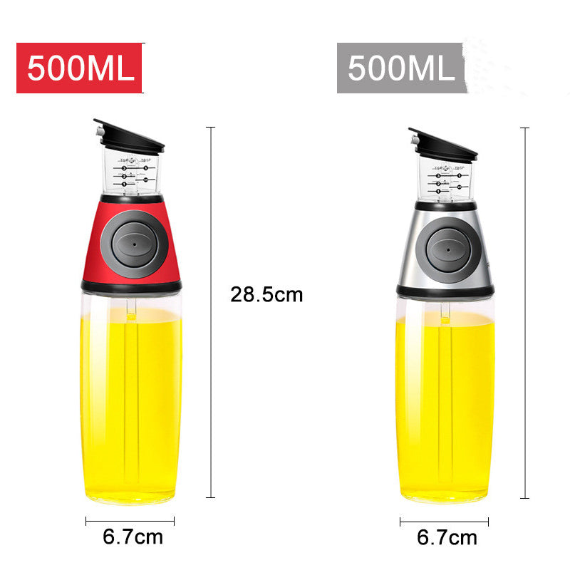 Oil Measurable Glass Bottle