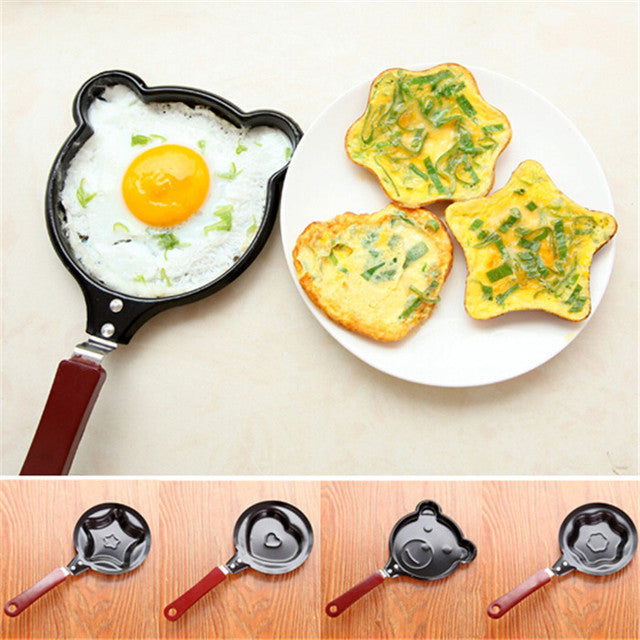 Cartoon Bear Heart Star Mini Pancake Maker