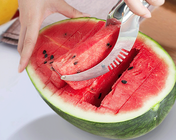 Stainless Steel Melon Cutter