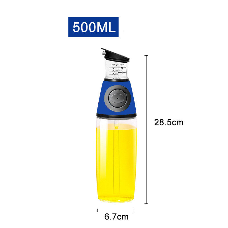 Oil Measurable Glass Bottle